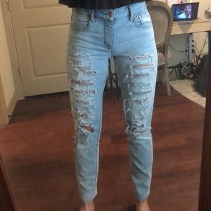 American Eagle tomgirl jeans
